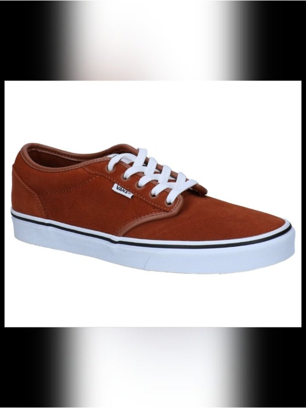 Vans Men’s Cognac Canvas Low Top Sneakers Size 10.5 - Picture 2 of 13